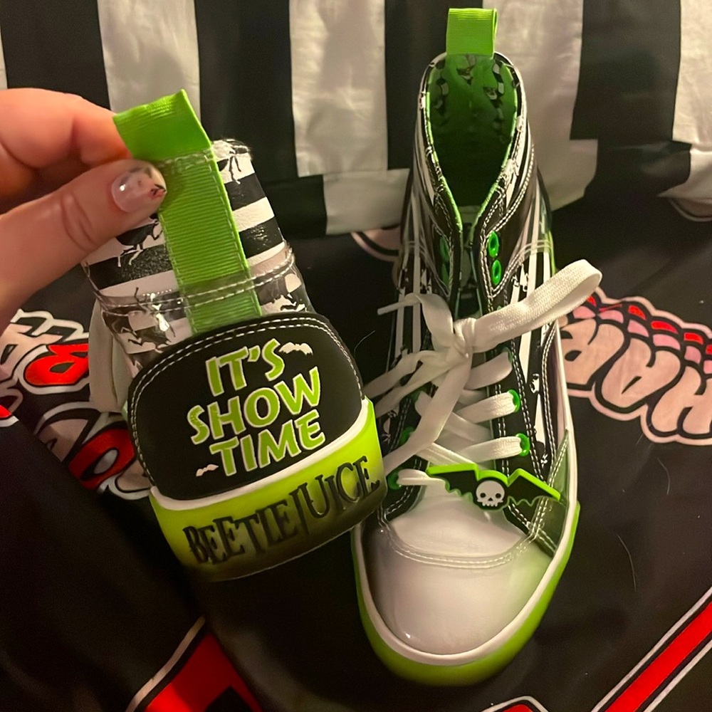 Beetlejuice sneakers